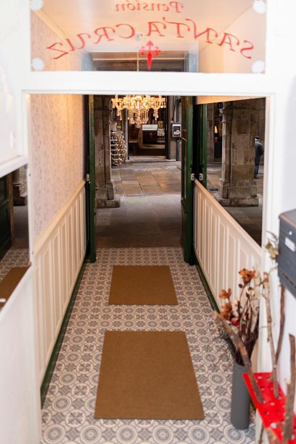Hostal Santa Cruz Сантьяго-де-Компостела Экстерьер фото