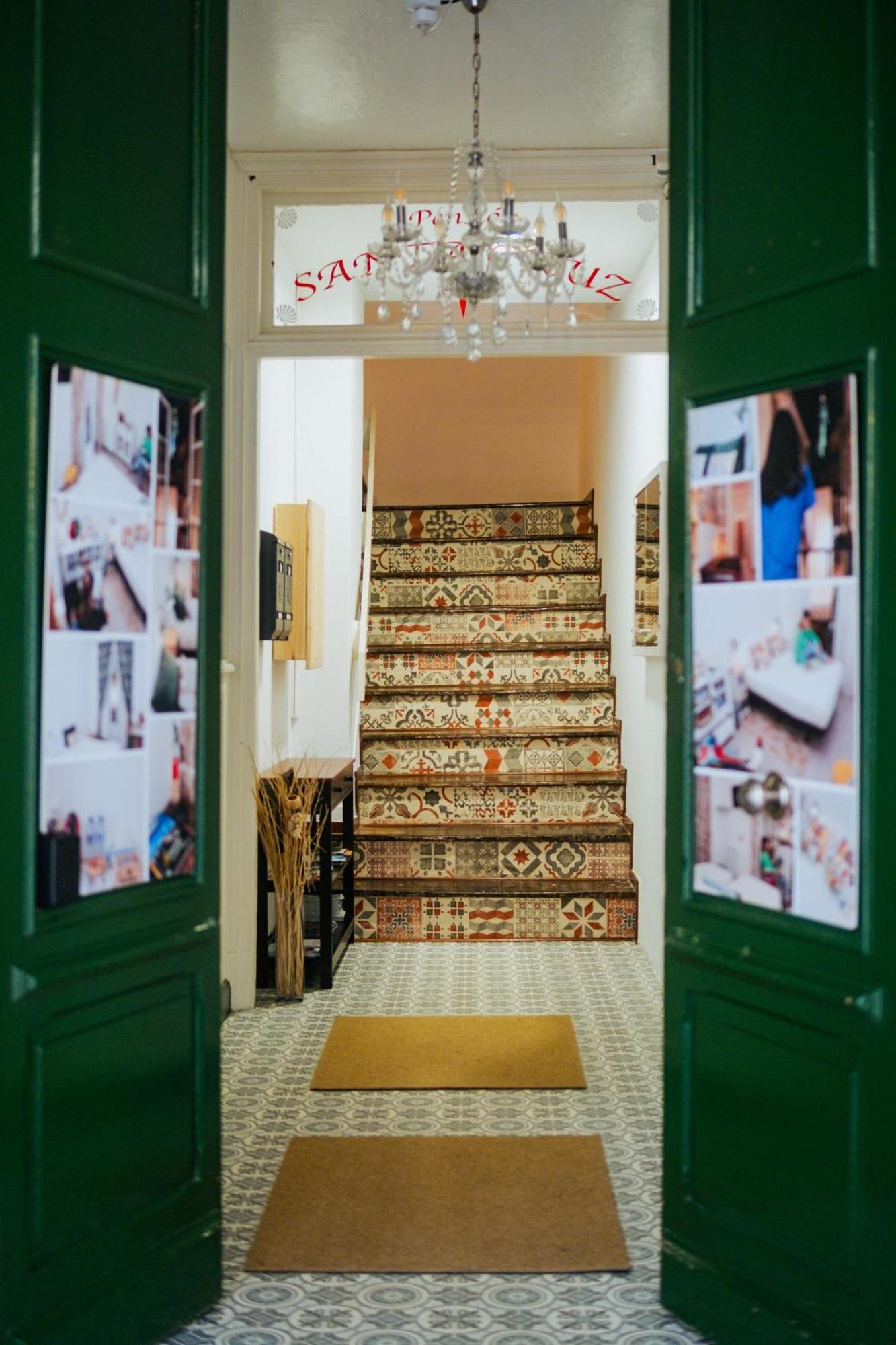 Hostal Santa Cruz Сантьяго-де-Компостела Экстерьер фото